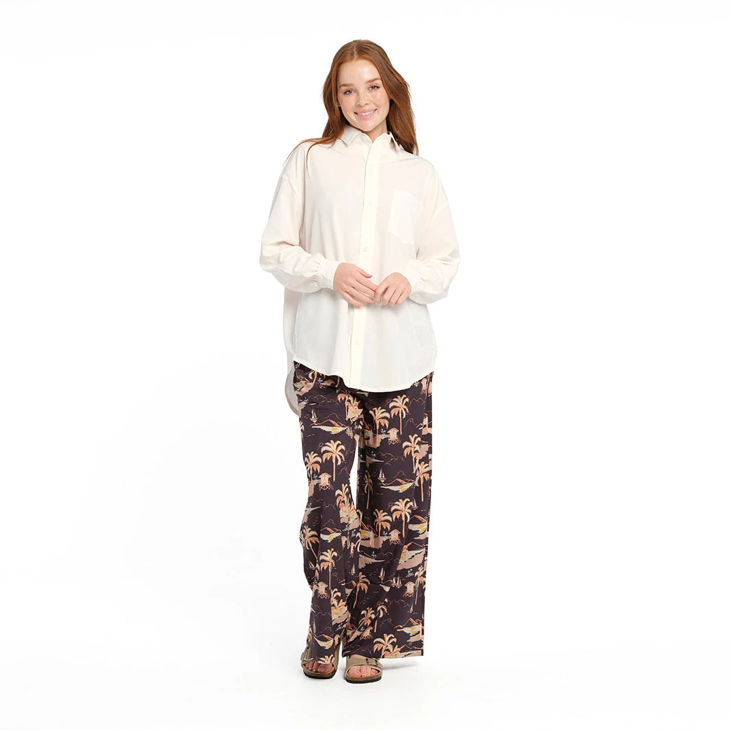 Womens Surf Spray Palazzo Pant 4 Womens Surf Spray Palazzo Pant - Image 2