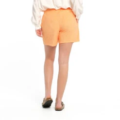 Womens Muskmelon Terry Shorts -Trendy Beach Hat 230804 CancerCouncil Ecom CCCCC145203 0470 5000px