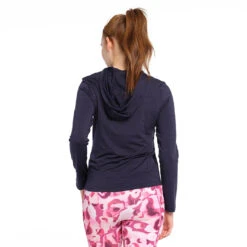 Womens Active Jersey Hoodie - Navy 13 Womens Active Jersey Hoodie - Navy -Trendy Beach Hat 230804 CancerCouncil Ecom CCCCC145283 0553 5000px