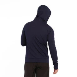 Mens Active Coolpass Hooded Jacket - Navy -Trendy Beach Hat 230804 CancerCouncil Ecom CCCCC145413 0203 5000px
