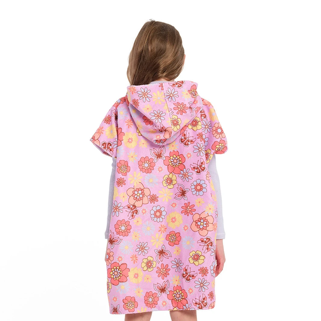Kids Butterfly Garden Hooded Towel 7 Kids Butterfly Garden Hooded Towel - Image 5