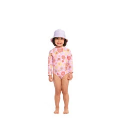 Infant Butterfly Garden Bucket Swim Hat -Trendy Beach Hat 230907 CancerCouncil EcomKids CCCCC865543 1088 5000px