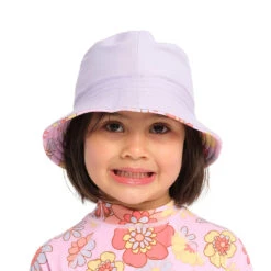 Infant Butterfly Garden Bucket Swim Hat -Trendy Beach Hat 230907 CancerCouncil EcomKids CCCCC865543 1088 5000px1