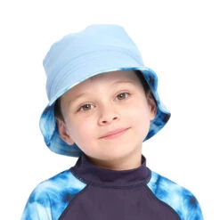Infant Blue Tie Dye Bucket Swim Hat -Trendy Beach Hat 230907 CancerCouncil EcomKids CCCCC865693 1152 5000px1