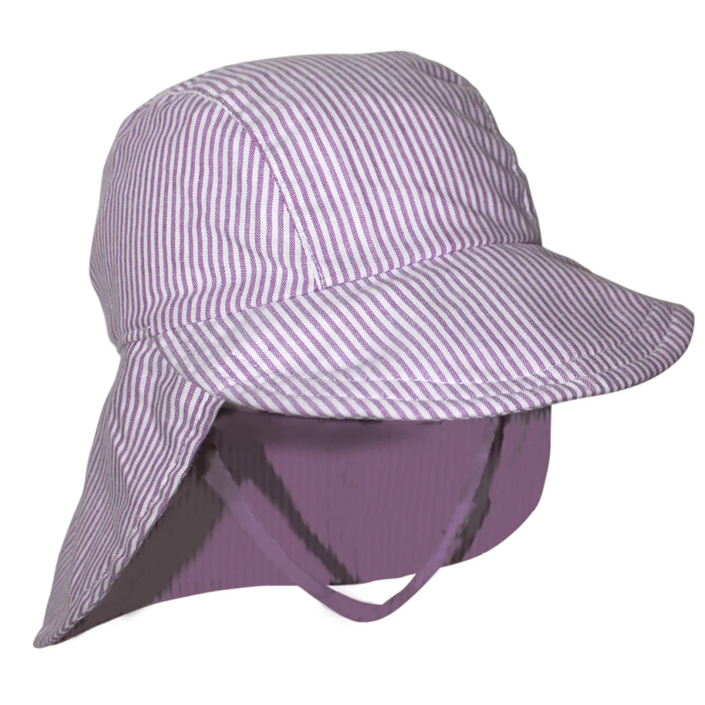 Sandy Legionnaire Hat - Lilac Stripe 3 Sandy Legionnaire Hat - Lilac Stripe