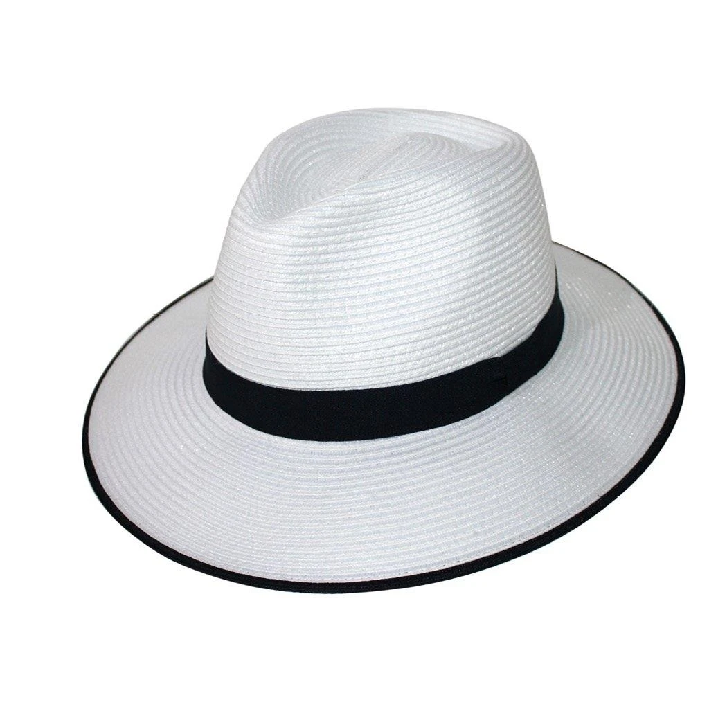 Mia Fedora Hat - White 3 Mia Fedora Hat - White