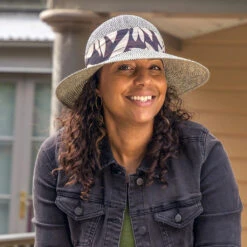 Selena Cloche Hat - Black/White -Trendy Beach Hat 32350 1 58253f49 c121 475a 8032 b776e3c888d7