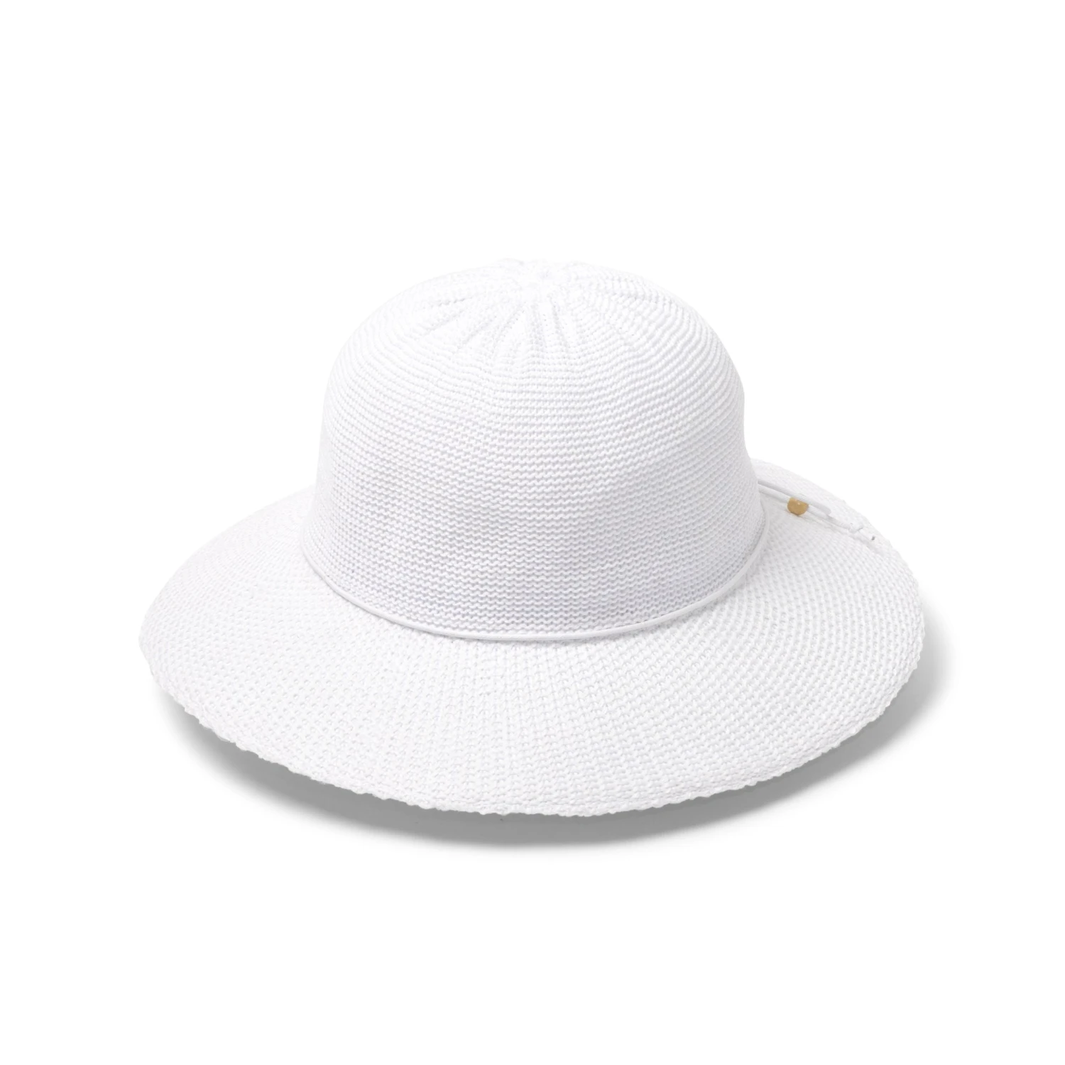 Juanita Capeline Hat - White 5 Juanita Capeline Hat - White - Image 3