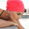 Christine Hydrotherapy Swim Cap - Pink -Trendy Beach Hat 8256 330 pink 27156 40392728 2285 476f afe4 213f8cfaf115