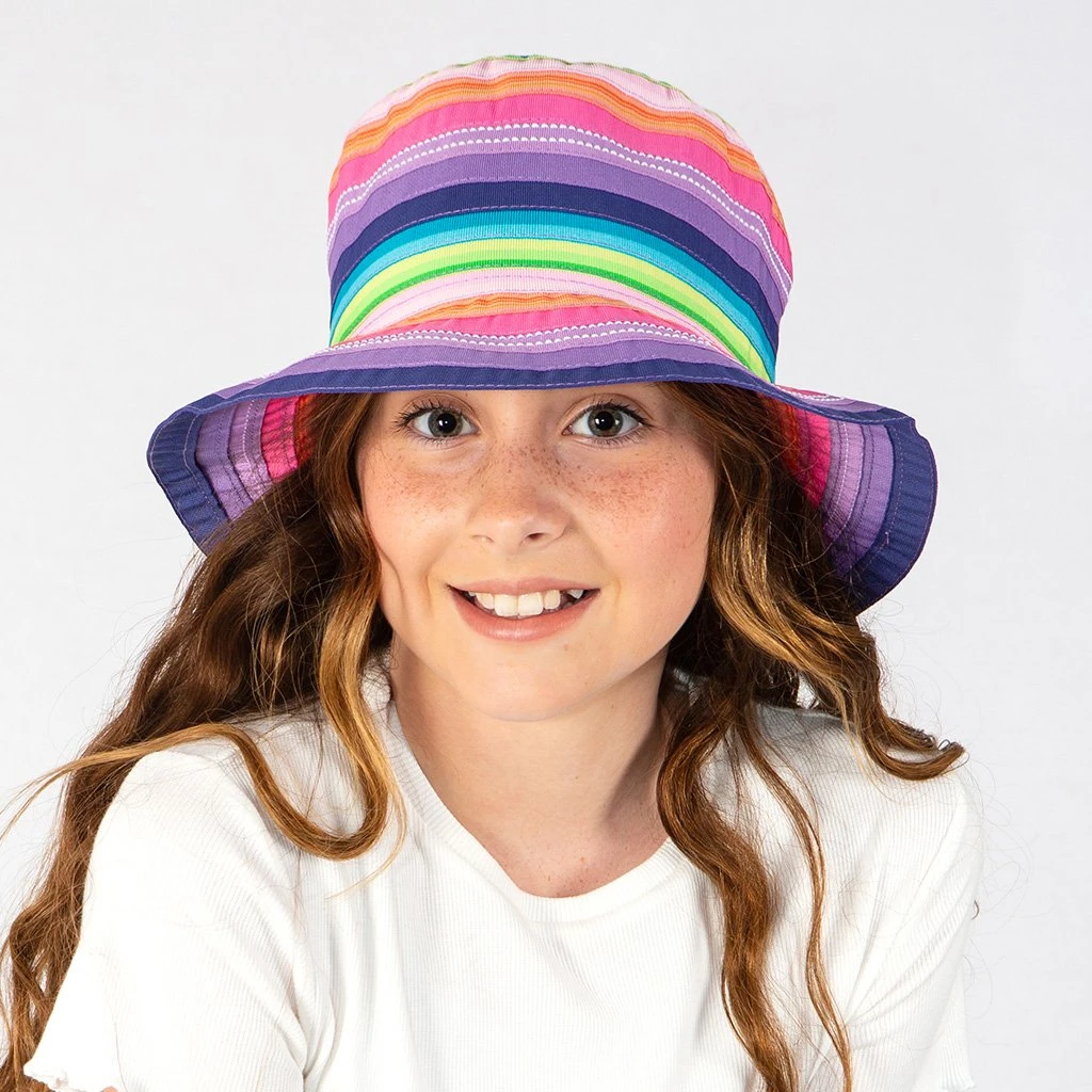 Chloe Bucket Hat - Rainbow 3 Chloe Bucket Hat - Rainbow