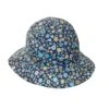 Levi Bucket Hat - Blue Flower