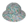 Levi Bucket Hat - Green Floral -Trendy Beach Hat B681LeviGreenFlower