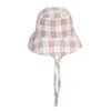 Dale Reversible Bucket Hat - Red -Trendy Beach Hat B892DaleRED 1