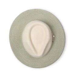 Heritage Town And Country Hat - Ivory/Sage -Trendy Beach Hat BD146IvorySageabove 8f594a76 68c8 41e5 817b 99537a443169