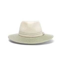 Heritage Town And Country Hat - Ivory/Sage -Trendy Beach Hat BD146IvorySagefront 0c0dbd3b 2c2a 4466 8663 bf28ce791d78