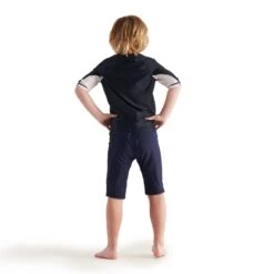 Kids Panel SS Rashie -Trendy Beach Hat CCCCC642952 Navy White 4