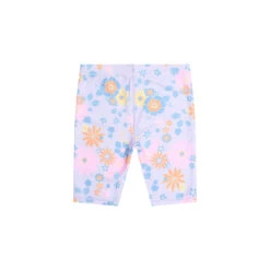Infant Floral Heather Swim Shorts -Trendy Beach Hat CCCCC865513InfantPurpleHeather