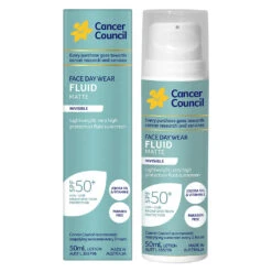 Face Day Wear Fluid Matte SPF50+ 50ml -Trendy Beach Hat FDW Fluid Carton 50mL