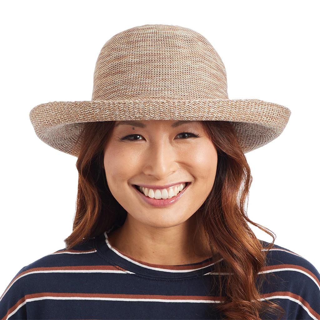 Classic Breton Hat - Mixed Camel 4 Classic Breton Hat - Mixed Camel - Image 2