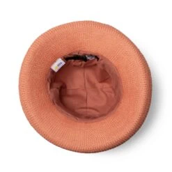 Classic Breton Hat - Paprika -Trendy Beach Hat R35LPaprikabelow