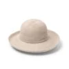 Classic Breton Hat - Stone 2 Classic Breton Hat - Stone -Trendy Beach Hat R35LStoneangle