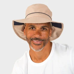 Marvin Bucket Hat - Beige -Trendy Beach Hat RG75Beige 2178