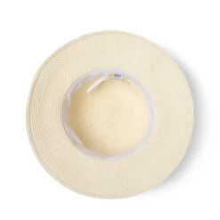 Jaclyn Bucket Hat - Ivory 9 Jaclyn Bucket Hat - Ivory -Trendy Beach Hat RL602IvoryBlackbelow
