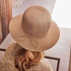 Lacey Bucket Hat - Oatmeal -Trendy Beach Hat RL604LaceyOatmeal36 55291 1