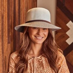 Daphne Bucket Hat - Ivory Camel -Trendy Beach Hat RL672Ivory MixCamelcopy