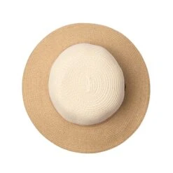 Daphne Bucket Hat - Ivory Natural 9 Daphne Bucket Hat - Ivory Natural -Trendy Beach Hat RL672IvoryNaturalabove