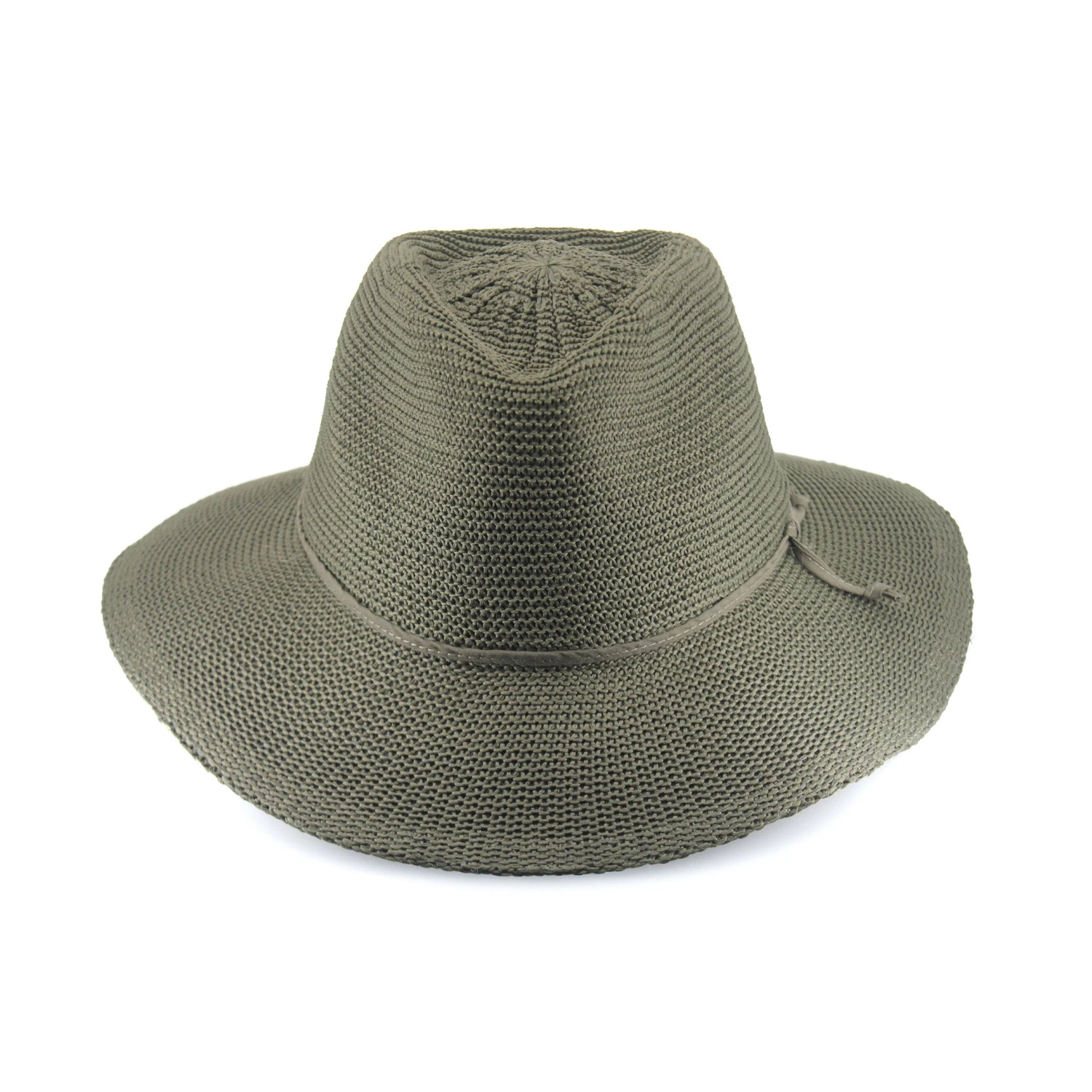 Jacqui Mannish Hat - Dark Khaki 4 Jacqui Mannish Hat - Dark Khaki - Image 2