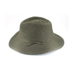 Jacqui Mannish Hat - Dark Khaki 7 Jacqui Mannish Hat - Dark Khaki -Trendy Beach Hat RL73DKKHAKI 004