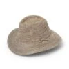 Jacqui Mannish Hat - Mixed Camel -Trendy Beach Hat RL73MixedCamelangle