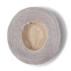 Bobbie Raffia Cowboy Hat - Blue -Trendy Beach Hat RL860Blue LightGreybelow Copycopy