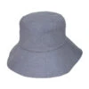 Sadie Linen Bucket Hat - Blue -Trendy Beach Hat RL876blueSadieLinenBucket