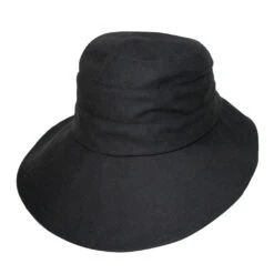 Emilia Cloche Hat - Black