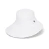 Emilia Cloche Hat - White -Trendy Beach Hat RL884Whiteangle