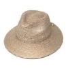 Flora Raffia Fedora Hat - Taupe -Trendy Beach Hat RL887TAUPE 1