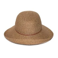 Francesca Souwester Hat - Chocolate -Trendy Beach Hat RL896CHOCOLATESOUWESTER 3