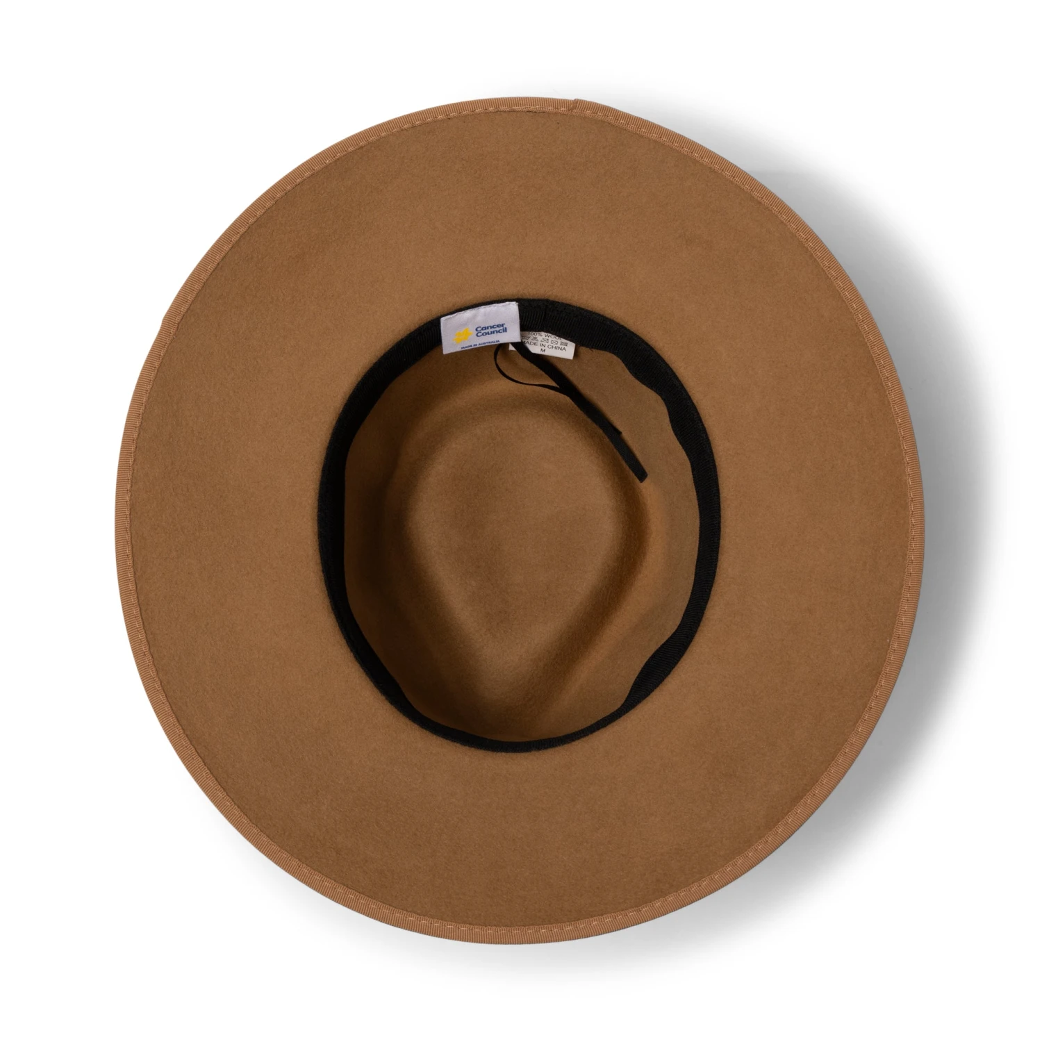 Hallie Felt Fedora Hat - Camel 6 Hallie Felt Fedora Hat - Camel - Image 4