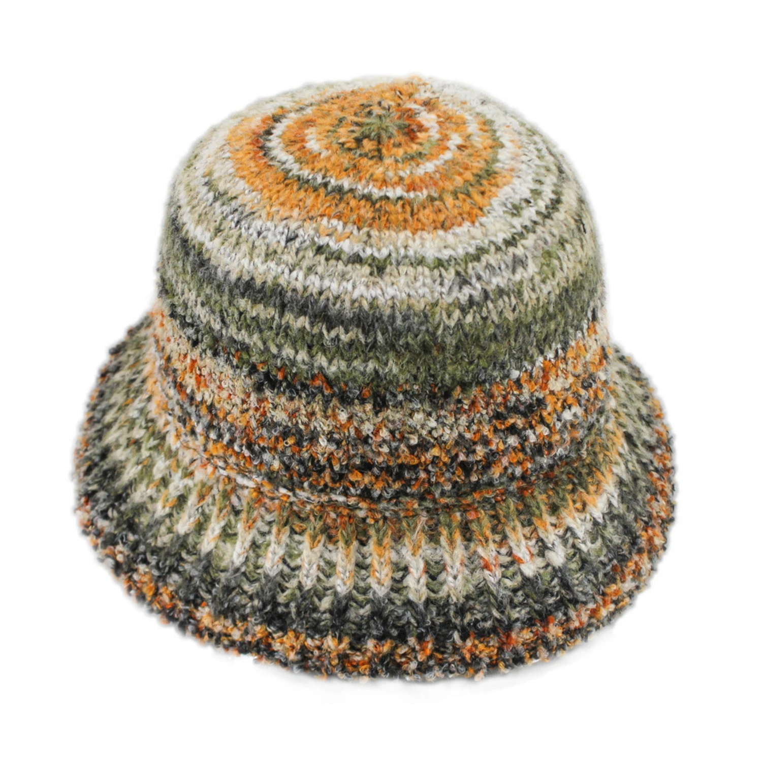 Izzy Bucket Hat - Green/Orange 3 Izzy Bucket Hat - Green/Orange