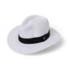 Café Fedora Hat - White -Trendy Beach Hat RM399Whiteangle