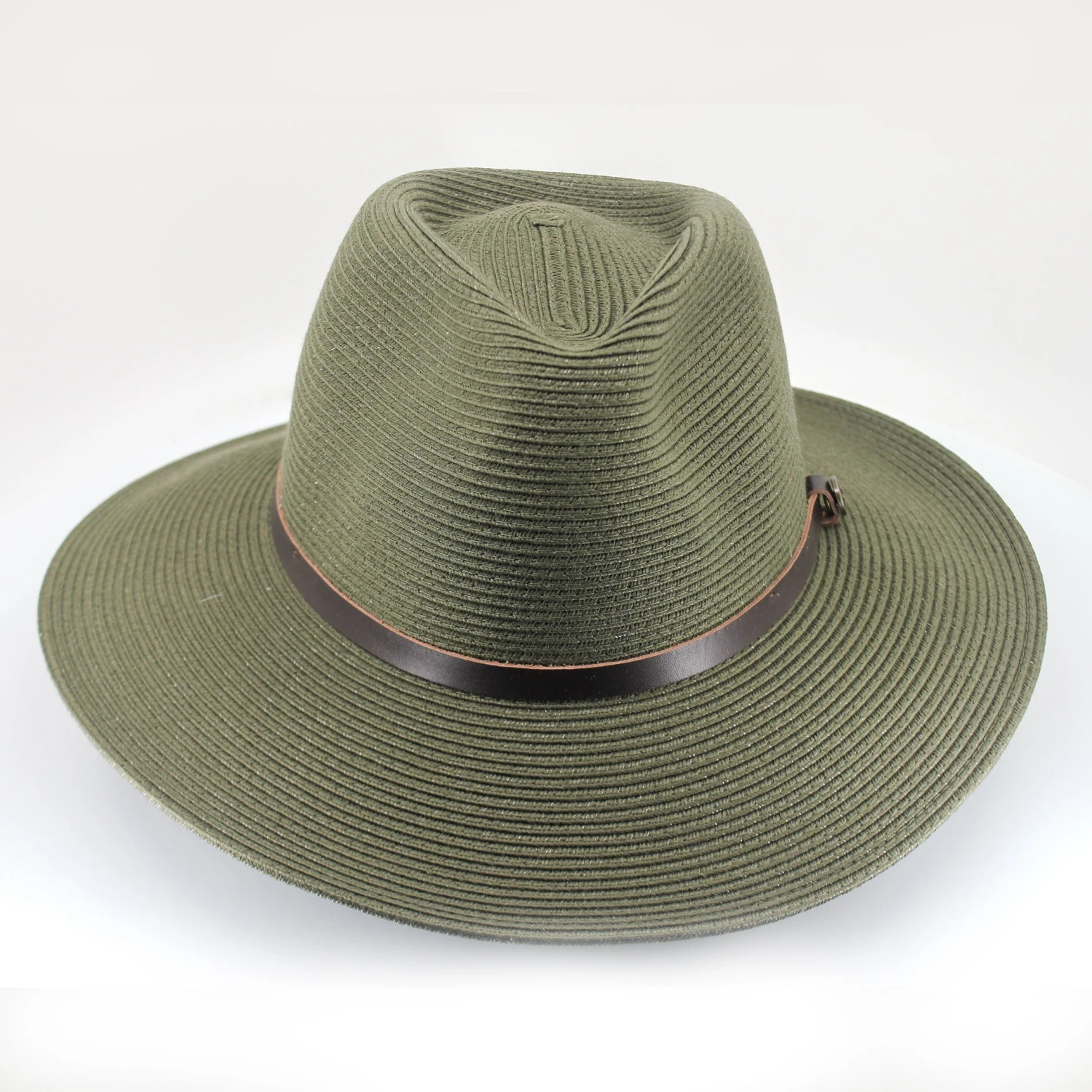 Darby Fedora Hat - Dark Khaki 5 Darby Fedora Hat - Dark Khaki - Image 3