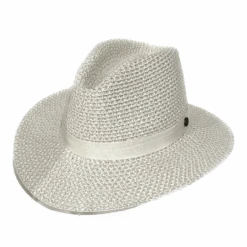 Outback Lightweight Fedora Hat - Ivory