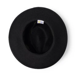 Perry Fedora Hat - Black 11 Perry Fedora Hat - Black -Trendy Beach Hat RM861Blackbelow