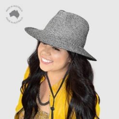 Aquhatic Fedora Hat - Grey