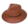 Benadict Fedora Hat - Chocolate 1 Benadict Fedora Hat - Chocolate -Trendy Beach Hat RM870Choc ebf46d83 a5f7 42e3 972d bab0189bd5d5