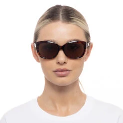 Rosebery Sunglasses - Dark Tort -Trendy Beach Hat TCC2359444 9ROSEBERY