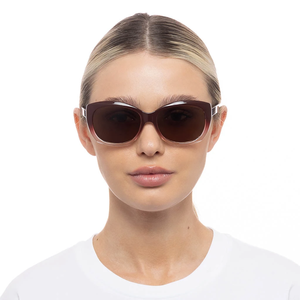 Rosebery Sunglasses - Burgundy 5 Rosebery Sunglasses - Burgundy - Image 4