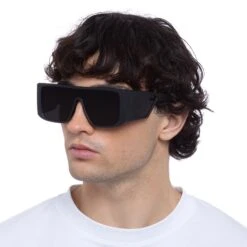 Elgin Sunglasses - Matte Black 8 Elgin Sunglasses - Matte Black -Trendy Beach Hat TCC2359453 12ELGIN